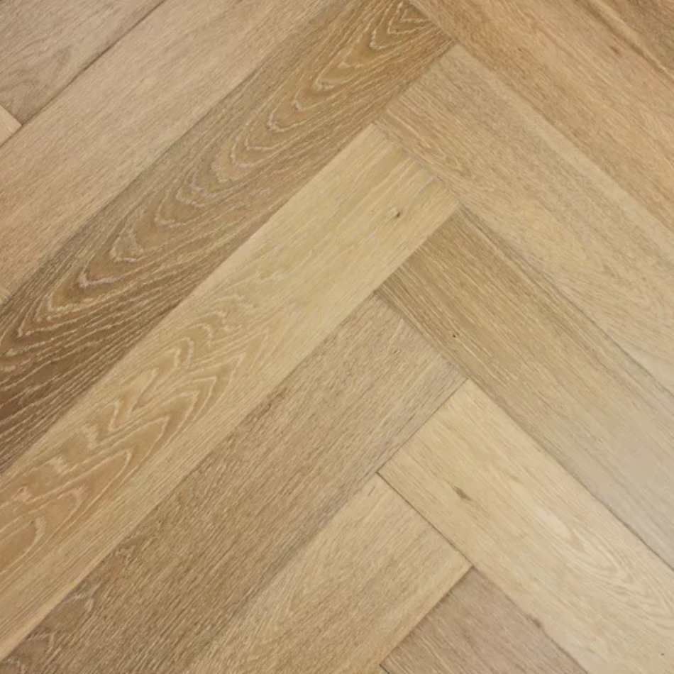 Artisan Flooring Herringbone Light Smoked Oak