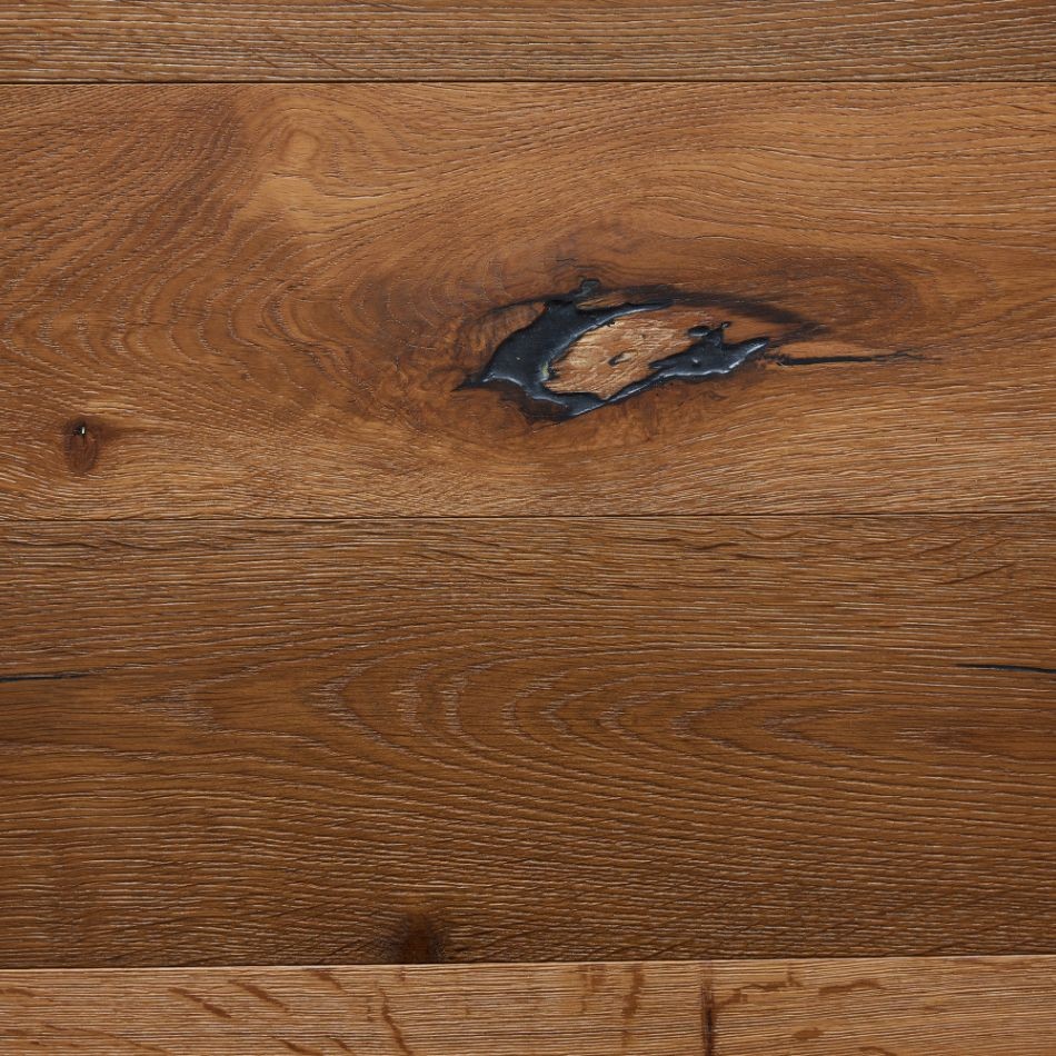Artisan Flooring - Achray Smoked/Brushed/Light White Grain/Sunken Filler/Oiled French Oak