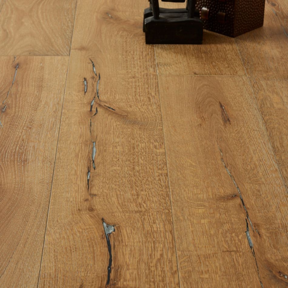Artisan Flooring - Morar Smoked/Limed/Sunken Filler/White Oiled French Oak
