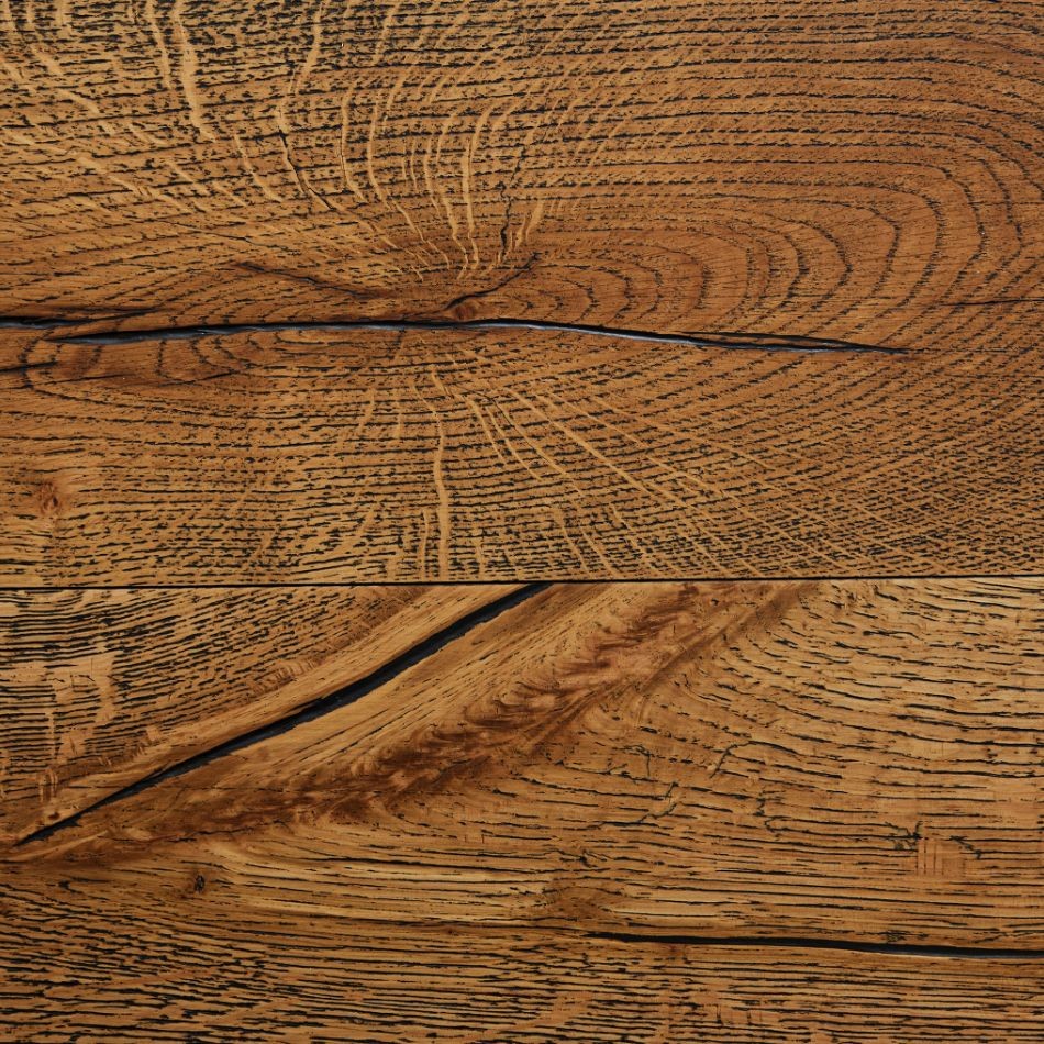 Artisan Flooring Tummel Brushed//Black Grained/Sunken Filler/Oiled French Oak