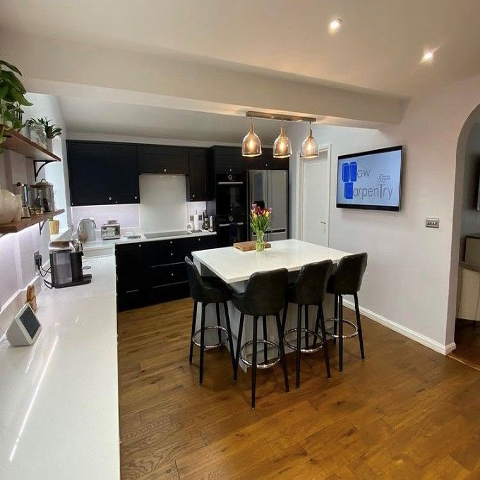 Artisan Flooring - Hand Scraped/Distressed/Cognac Stained/UV oiled Traditional 18/4French Oak