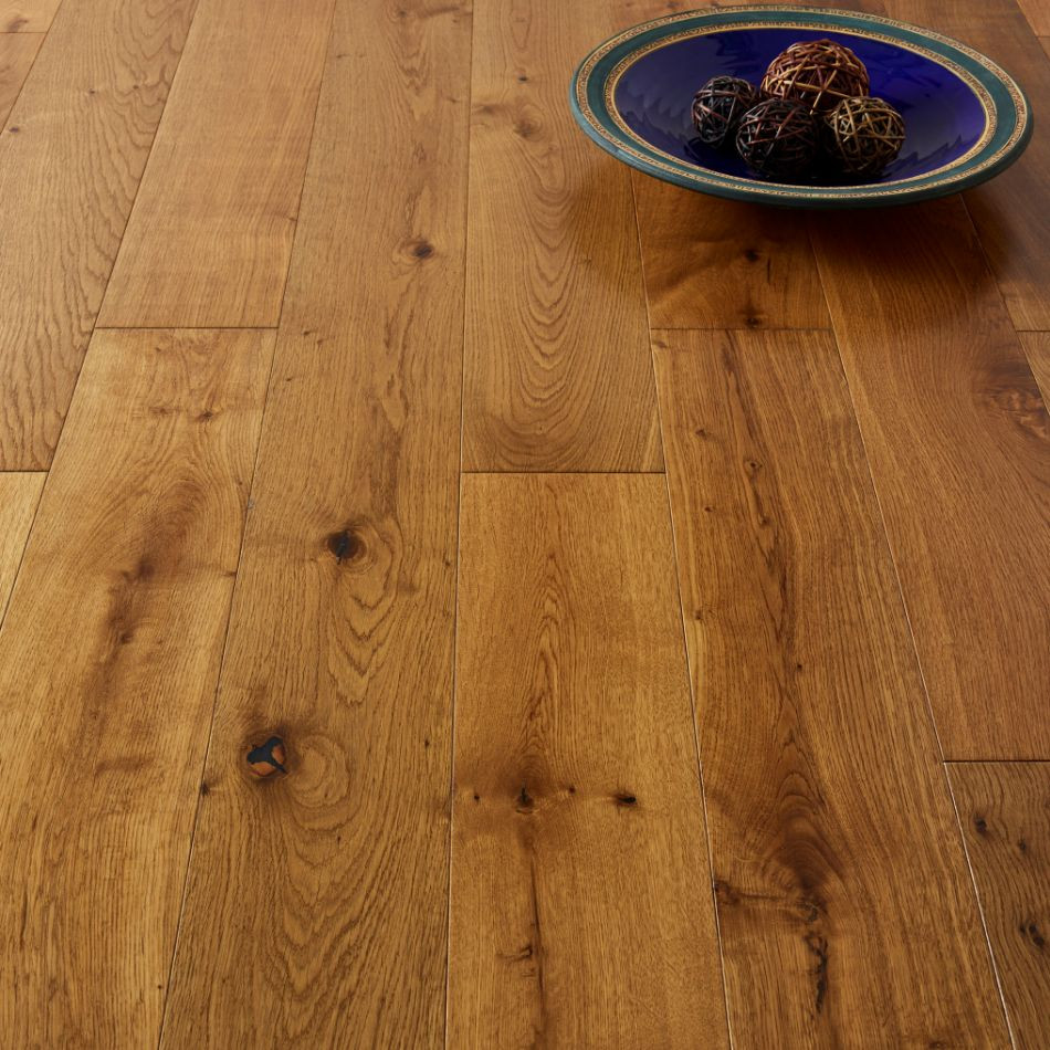 Artisan Flooring Smoked/Satin Lacquered Traditional 18/4 