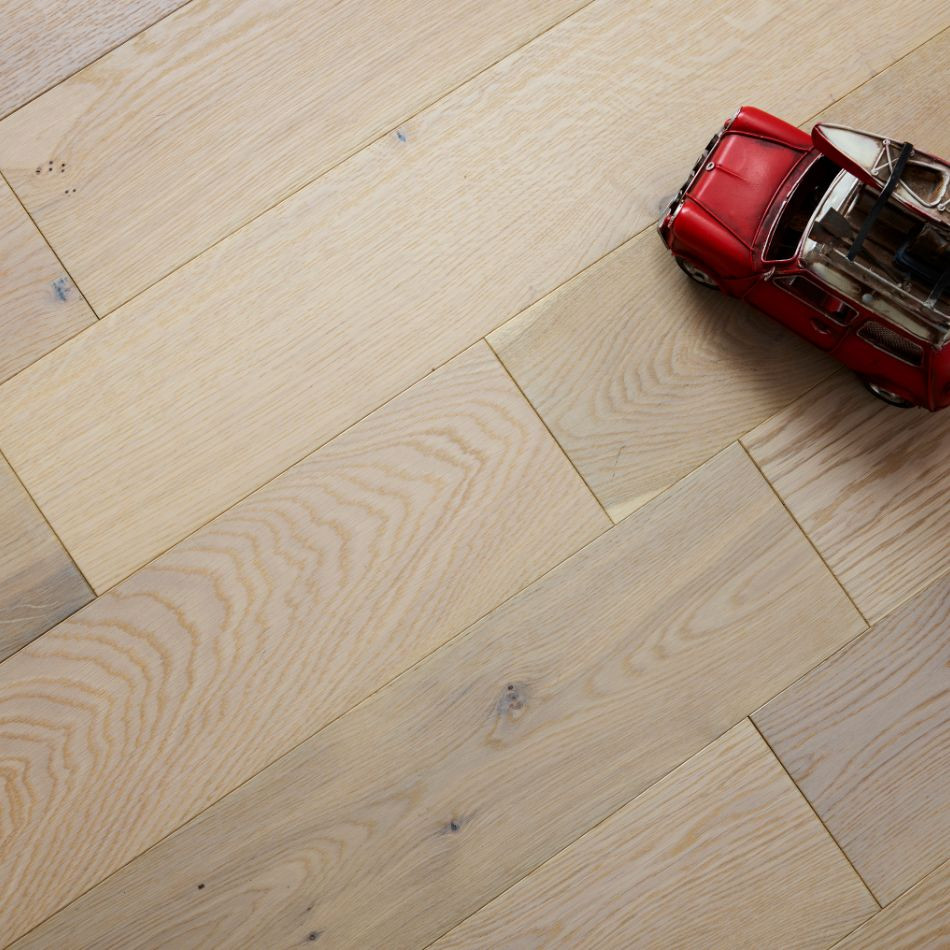 Artisan Flooring - White Oiled Traditional 18/4 French Oak 