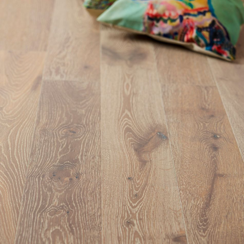 Artisan Flooring - Smoked/Limed/Lacquered Traditional 18/4 French Oak