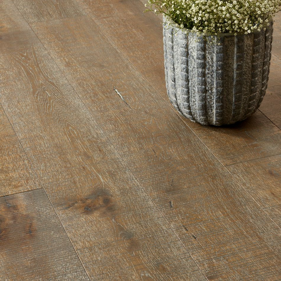 Artisan Flooring - Aruba Smoked Grey Stained/UV Oiled with Bandsawn Finish