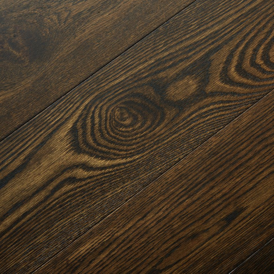 Artisan Flooring Earth Brushed Dark Stained Matt lacquered