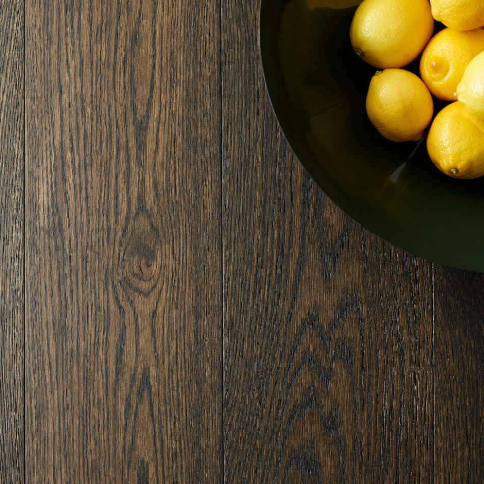 Artisan Flooring Earth Brushed Dark Stained Matt lacquered