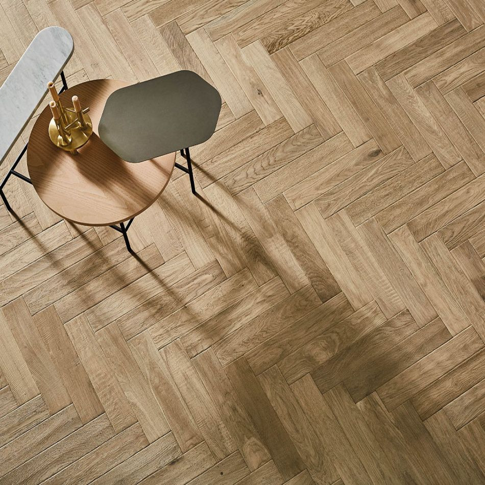 Artisan Flooring Raw Cotton Chevron