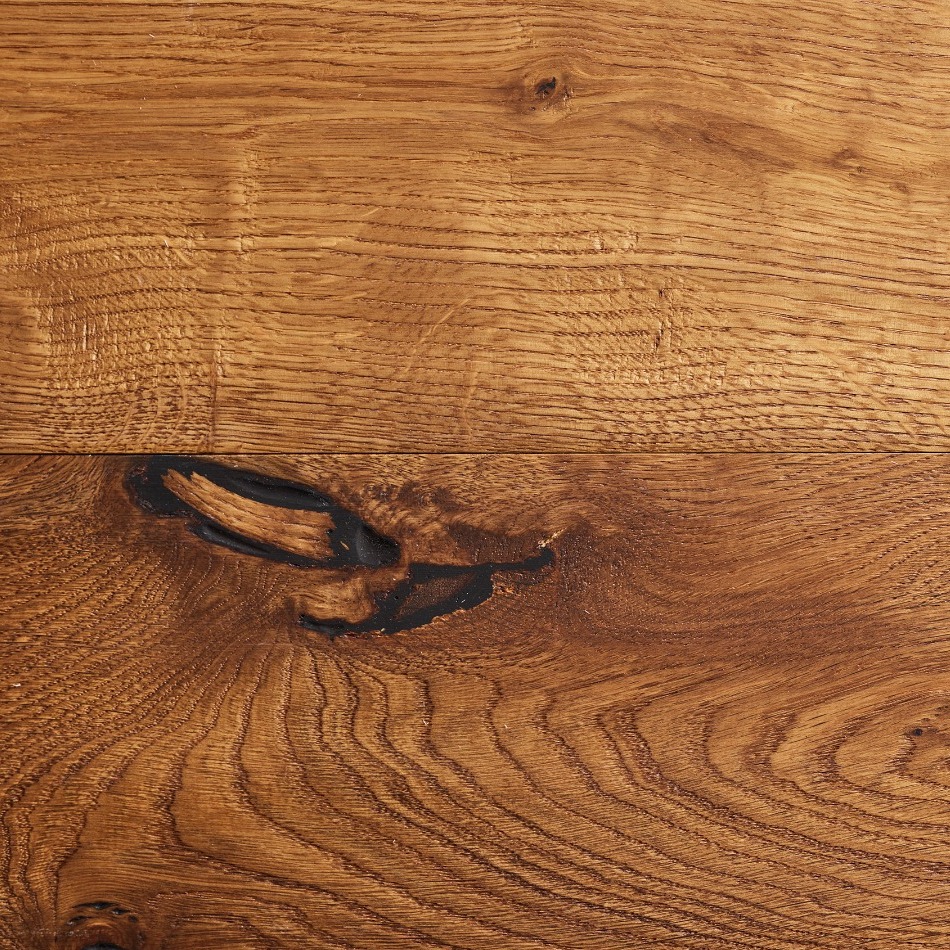 Artisan Flooring - Rannoch Smoked/Brushed/Hand-Scraped/Sunken Filler/Oiled French Oak
