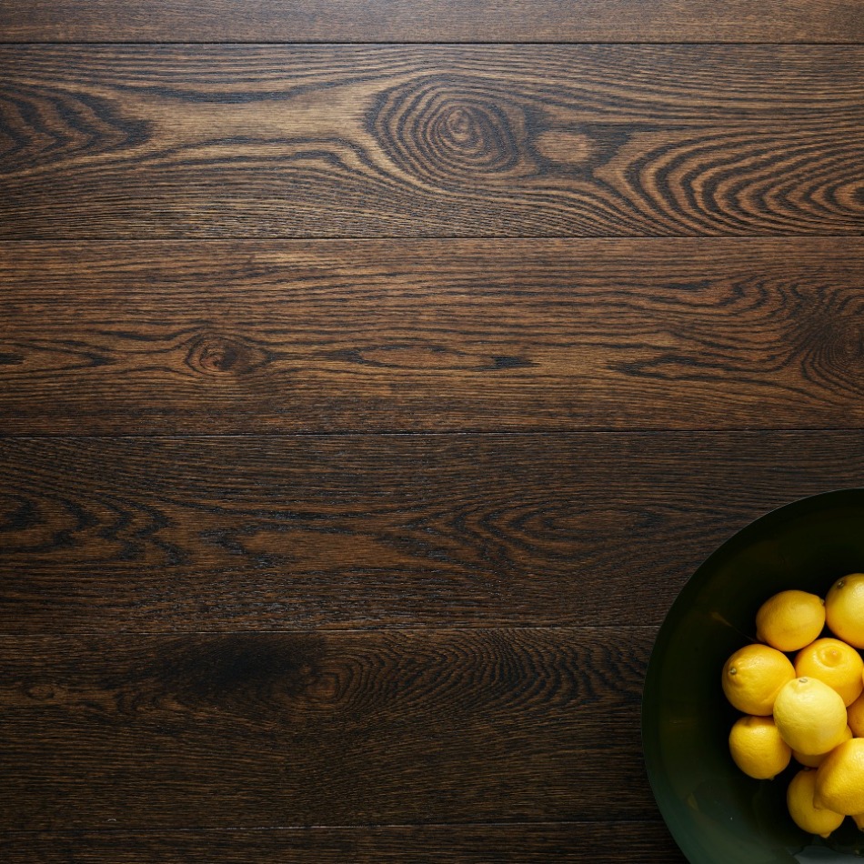 Artisan Flooring - Earth Brushed Dark Stained Matt lacquered